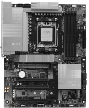 PLACA BASE MSI PRO X870-P WIFI ATX AM5 4XDDR5