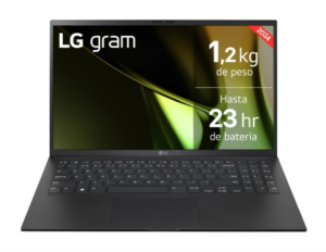 PORTATIL LG GRAM U7-155H/16GB/512GB/15.6" WQXGA/FREEDOS