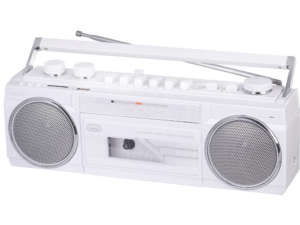 RADIO CASSETTE RR 501 BT PORTABLE RADIO RECORDER +USB+AW WHITE