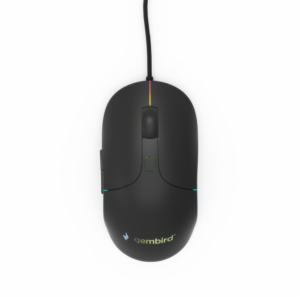 RATON GEMBIRD USB ILUMINADO 2400 DPI NEGRO 6 BOTONES