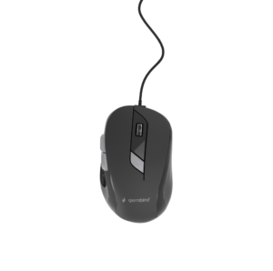 RATON GEMBIRD USB NEGRO 6 BOTONES