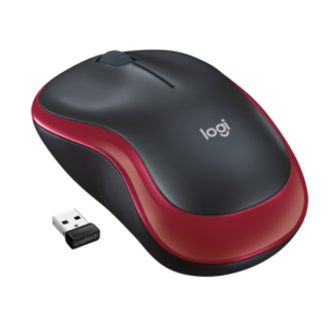RATON LOGITECH M185 RF INALAMBRICO ROJO