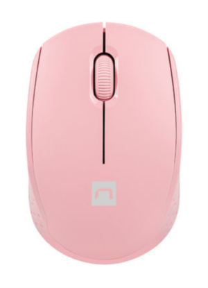 RATON NATEC STORK OPTICO INALAMBRICO 1600 DPI ROSA
