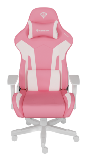 SILLA GAMING GENESIS NITRO 710 GASLIFT 4 150KG ROSA-BLANCO
