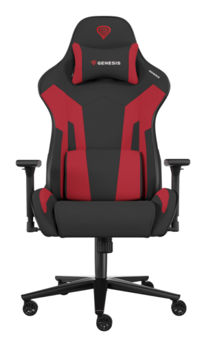 SILLA GAMING GENESIS NITRO 720 GASLIFT 4 150KG NEGRO-ROJO