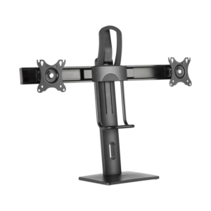 SOPORTE DE MESA PRO AISENS CONTRAPESO GIRA E INCLI 2 MONITORES 17"-27" 6KG NEGRO