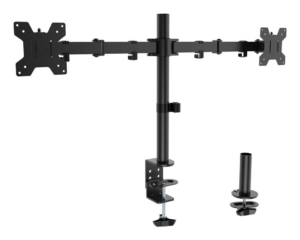 SOPORTE MONITOR AISENS MESA ECO GIRA INCLI MONITOR 10KG (3 PIV 2 BRAZOS) 17"-32"