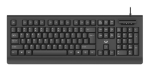 TECLADO EWENT CON LECTOR DNI QWERTY ES