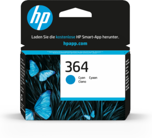 TINTA HP 364 CIAN
