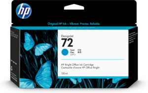 TINTA HP 72 CIAN