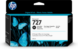 TINTA HP 727 NEGRO FOTO ALTA