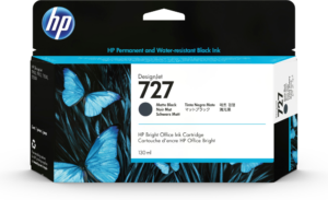 TINTA HP 727 NEGRO MATE ALTA