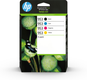 TINTA HP 953 PACK AHORRO NEGRO CIAN MAGENTA AMARILLO