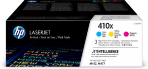 TONER HP 410X PACK 3 COLORES