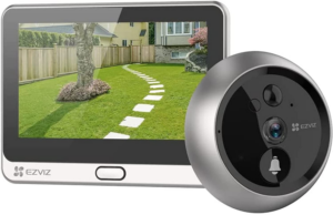 WIRE-FREE PEEPHOLE DOORBELL ORO DP2C EZVIZ