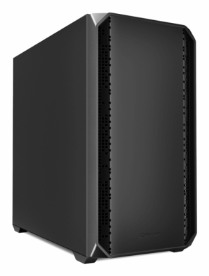 CAJA GAMING mATX SHARKOO MK2 4XVENT 120MM 3XUSB SN FUENTE NEGRO