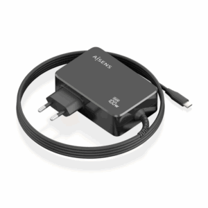 CARGADOR AISENS GAN 100W PD3.0 1XUSB-C 1.8M NEGRO