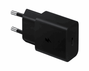 CARGADOR SAMSUNG EP-T1510 USB-C 15W BLACK CON CABLE