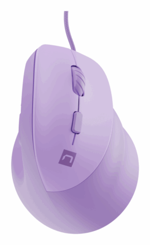 RATON NATEC CRAKE 2 PRO VERTICAL 12.800 DPI OPTICO LAVANDA