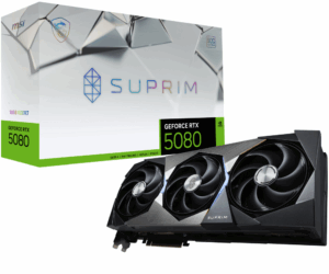 TARJETA GRAFICA MSI RTX 5080 16G GAMING SUPRIM SOC