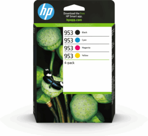 TINTA HP 953 PACK AHORRO NEGRO CIAN MAGENTA AMARILLO