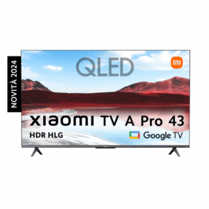 TV XIAOMI ELA5483EU A PRO 2025 43" QLED GOOGLE TV NEGRO USB 2.0  LAN HDMI X3