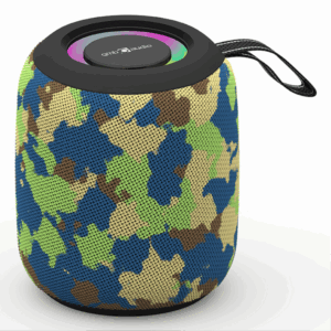 ALTAVOZ PORTATIL GEMBIRD 8W BT LED RGB CAMUFLAJE