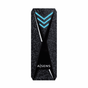 CARCASA HDD AISENS ASM2-RGB013B M.2 NEGRA