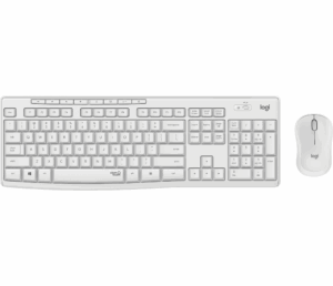 COMBO TECLADO RATON LOGITECH MK295 SILENT ALEMAN BLUETOOTH BLANCO