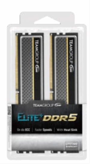 DDR4 TEAMGROUP ELITE HEATSINK 16GB X2 5600 NEGRO