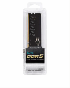 DDR5 TEAMGROUP ELITE UDIMM 32GB 4800 NEGRO