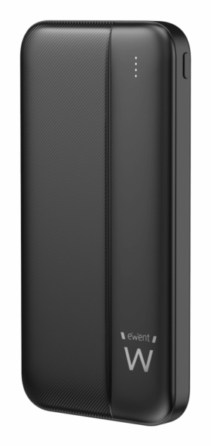 POWER BANK EWENT SLIM 10.000MAH PD 22.5W 1XUSB-C 1XTYPE-C 2XUSB-A