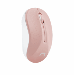 RATON NATEC TOUCAN ROSA-BLANCO RF INALAMBRICO PILAS