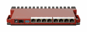 SWITCH MIKROTIK L009UIGS-RM SWITCH 8 PUERTOS GIGABIT 1 PUERTO SFP