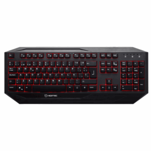 TECLADO HIDITEC GAMING GK200 USB RETROILUMINADO MEMBRANA NEGRO