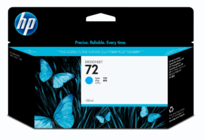 TINTA HP 72 CIAN