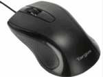 RATON TARGUS USB 1000DPI ANTIMICROBIANO OPTICO NEGRO USB