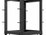 ARMARIO LANBERG ABIERTO RACK 19" 15U 600X600 AJUSTABLE HASTA 1100 NEGRO