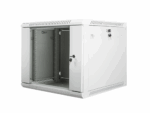 ARMARIO LANBERG MURAL 9U 600X600 RACK 19 FLAT PACK V2 PUERTA CRISTAL GRIS