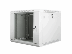 ARMARIO LANBERG MURAL 9U 600X600 RACK 19 FLAT PACK V2 PUERTA CRISTAL GRIS