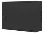 ARMARIO LANBERG MURAL RACK 19" 4U+3U/540X200 BAJO PERFIL NEGRO ENSAMBLADO