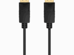 CABLE AISENS DISPLAYPORT V1.2 CCS 4K@60HZ M/M NEGRO 2.0M