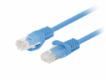 CABLE RED LANBERG LATIGUILLO CAT.6 UTP 0.25M AZUL FLUKE PASSED (PACK 10 UDS)