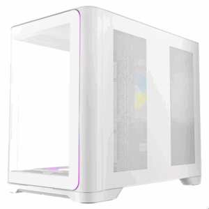 CAJA ANTEC C5 CURVE ARGB ATX BLANCO 3XVENT REV 120 MM 1X120MM 2XUSB SN FUENTE