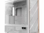 CAJA ANTEC FLUX PRO EUV WOOD ATX 2XUSB3.0 SIN FUENTE BLANCO