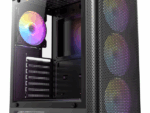 CAJA ANTEC VX-320 ATX 4 VENTILADORES ARGB NEGRA