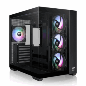 CAJA ATX THERMALTAKE VIEW 380 USB CX1 2XVENT120MM ARGB NEGRO S/N FUENTE