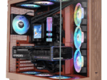 CAJA ATX THERMALTAKE VIEW 380 XL USB CX1 4XVENT120MM ARGB SAND S/N FUENTE