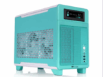 CAJA MICRO ATX THERMALTAKE TR100 USBC X 1 USB 3.0 X 2 SN FUENTE ROSA AZUL