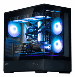 CAJA ZALMAN P30 MATX 3 X VENT 120MM ARGB 2XUSB 3.0 NEGRO S/N FUENTE